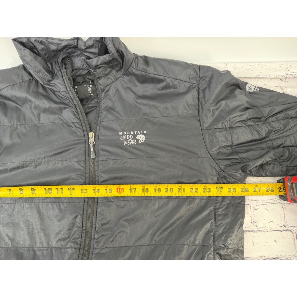 Mountain Hardwear Mens XL Black Quilted Full Zip Insulated Puffer Jacket RN89674 - Picture 6 of 8